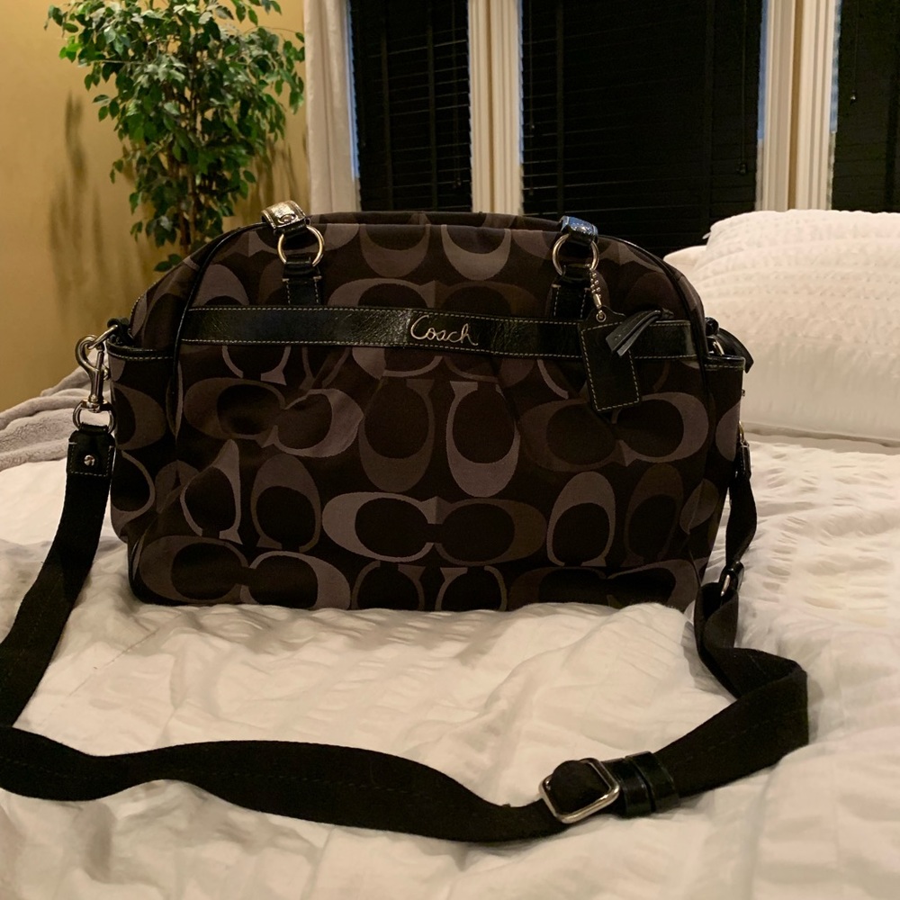Coach diaper bag